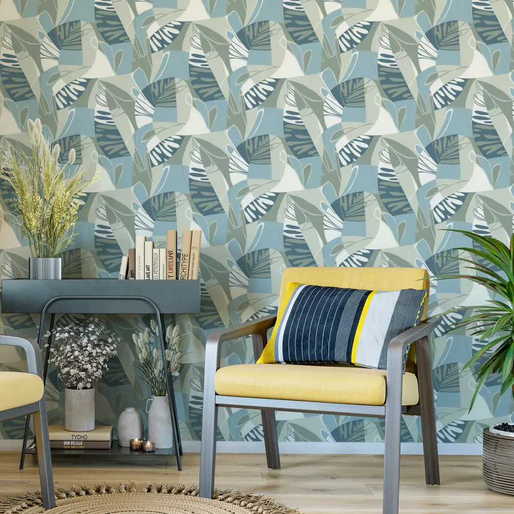 Обои флизелиновые Palitra Life Polynesia зеленые 1.06 м PL71946-76 STLM-2093750 - Вид №2