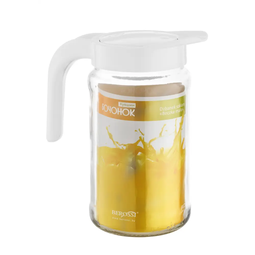 Кувшин Berossi 1.5 л стекло цвет белый Santreyd STLM-2195125 - Вид №1