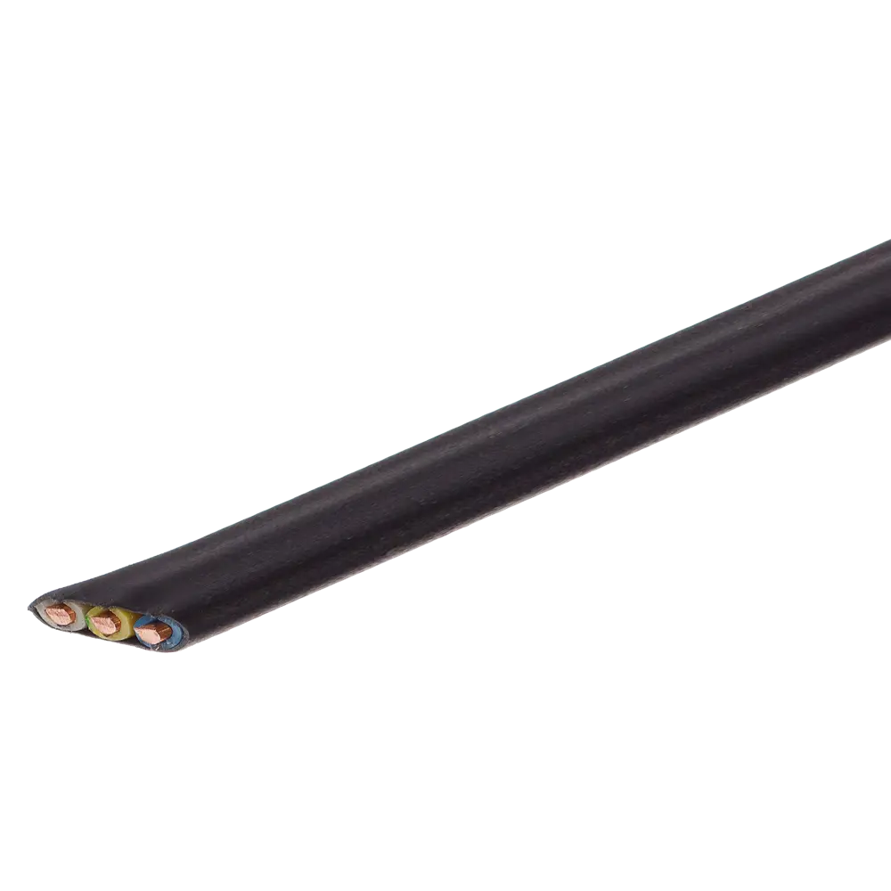 Кабель Камит ВВГпнг(A) 3x1.5 100 м ГОСТ цвет черный STLM-2040007 - Вид №1