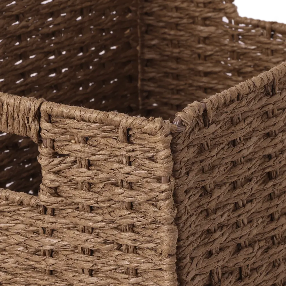 Корзина Konsensa 18x15x30 см бумага цвет коричневый 89439455 STLM-2151547  - Вид №1