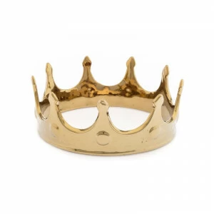 Статуэтка керамическая золотая My Crown Oro SELETTI  00-3883219 Золото