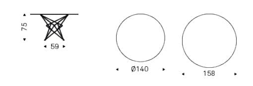 Круглый керамический стол Cattelan italia GORDON KERAMIK ARCH-00088298 - Вид №1