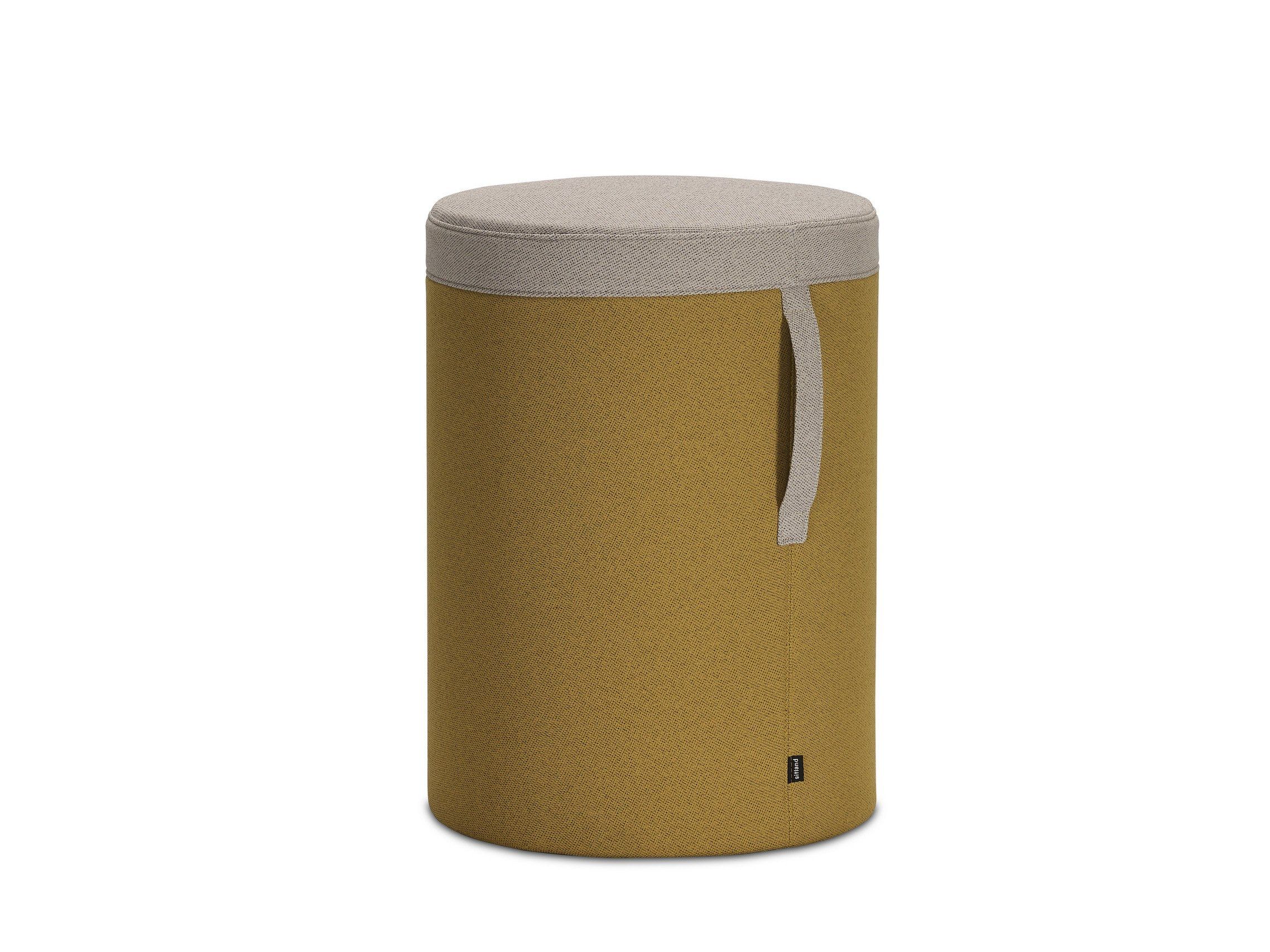 Круглый пуф из ткани Sitland DODO ARCH-00085142 - Вид №6