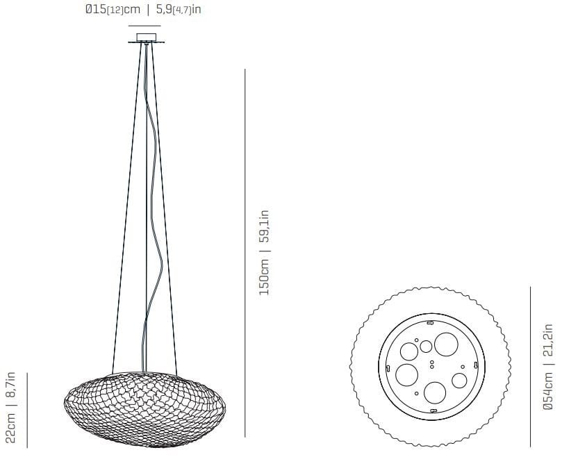 Светодиодный подвесной светильник из нержавеющей стали A-Emotional Light Tati ARCH-00039036 - Вид №7