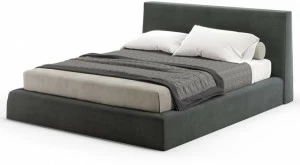 PRADDY Двуспальная кровать с обивкой из ткани  Ml017