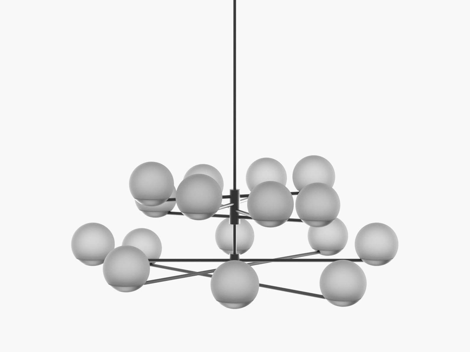 Светодиодный потолочный светильник ручной работы Cameron Design House Мяч и обруч ARCH-00039521 - Вид №11