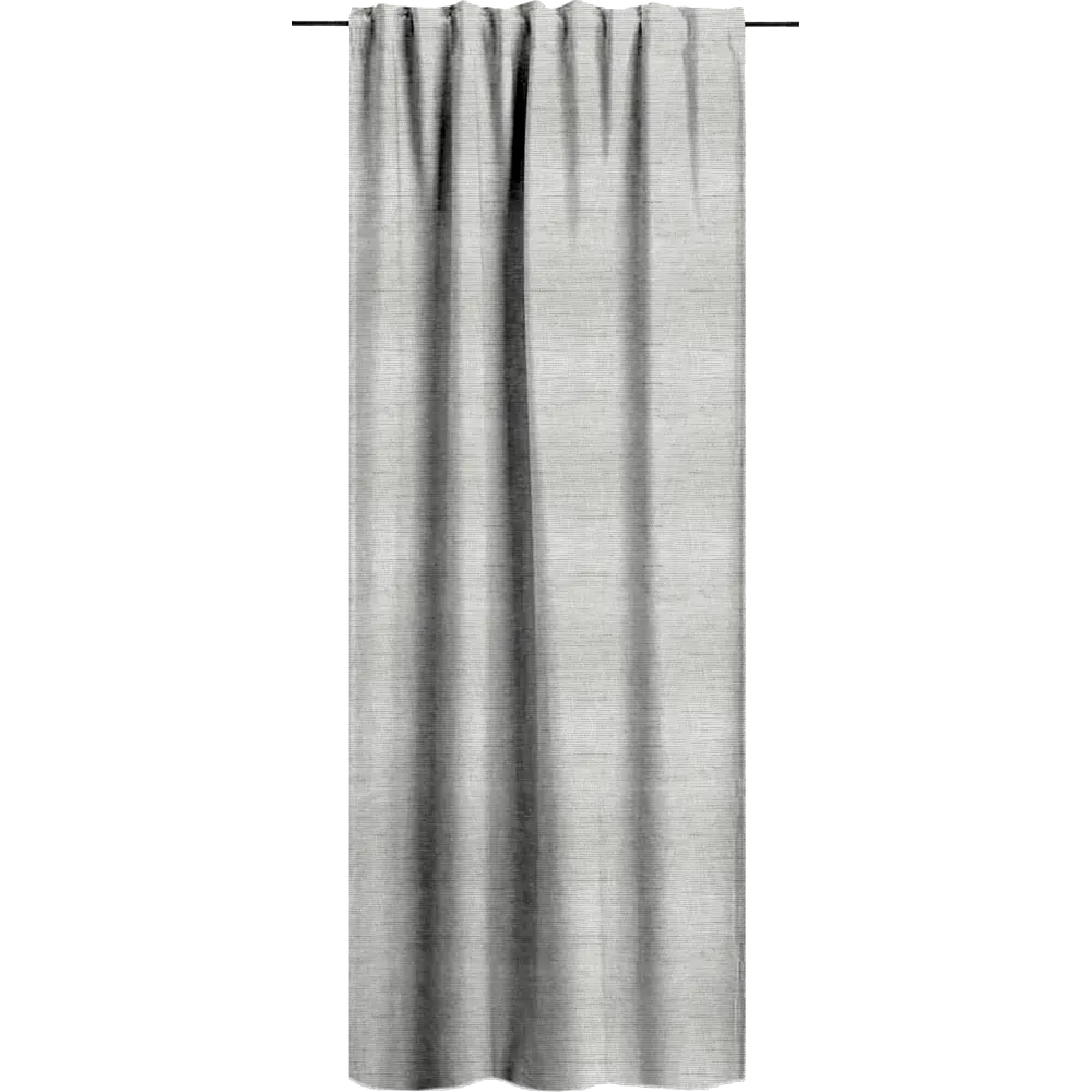 Штора на ленте 145х260 см цвет серебристый ВАСИЛИСА STLM-2102124
