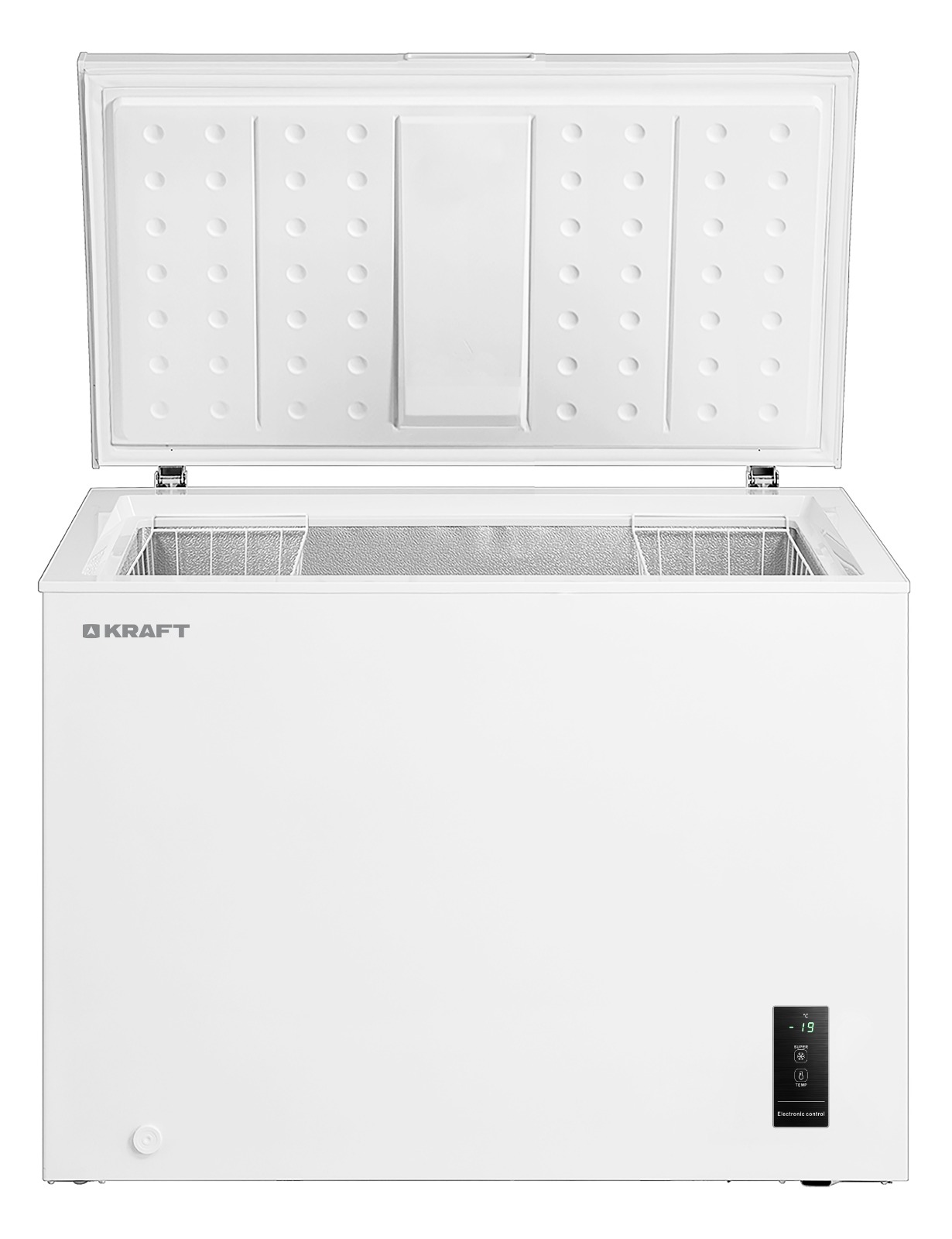 9037554 Морозильный ларь KRAFT BD (W)-300BL белый STDN-0090993 - Вид №1