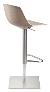 Высокий поворотный стул со спинкой