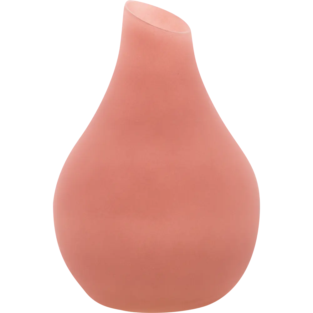 Ваза «Свобода», 19 см, стекло, цвет розовый матовый Santreyd STLM-2048916 - Вид №1