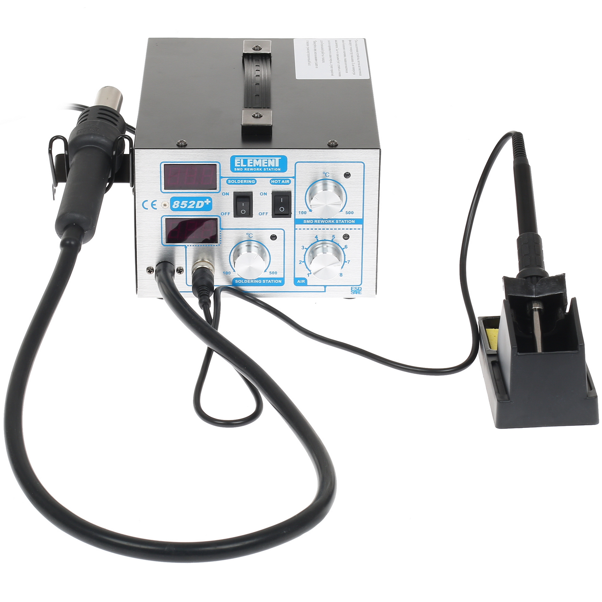 Паяльная станция ELEMENT 852D+ 8105943 STDN-0005160 - Вид №1