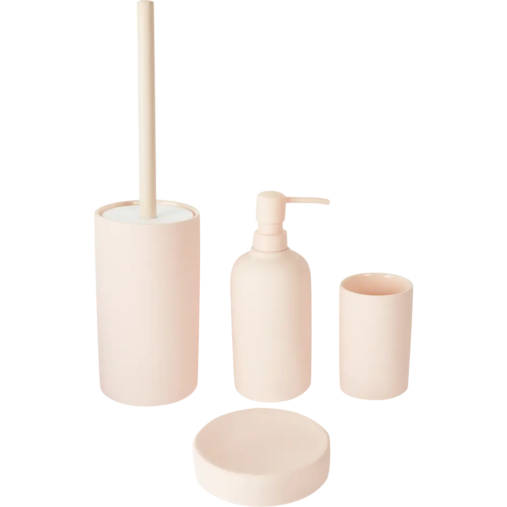 Мыльница Vidage Pudra керамика цвет розовый STLM-2022228 - Вид №2