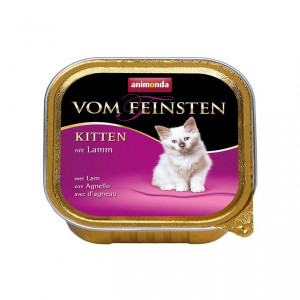 ПР0012953 Корм для котят Vom Feinsten Kitten с ягненком конс.100г Animonda