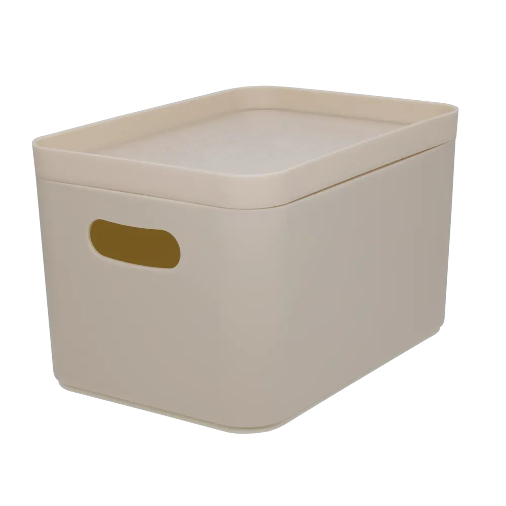 Органайзер для хранения Berossi 16x13x23 см 2.4 л пластик цвет кремовый STLM-2109420