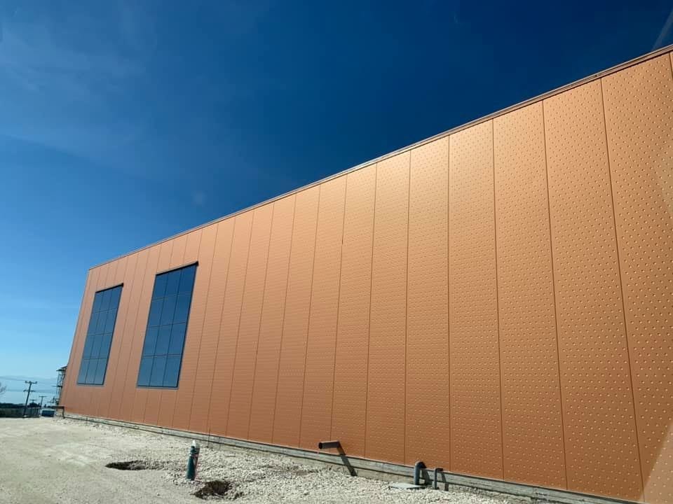 Изолированная металлическая панель для фасада ELCOM SYSTEM ТЕРМОПАРЕТЫ® ARCH-00063678 - Вид №13