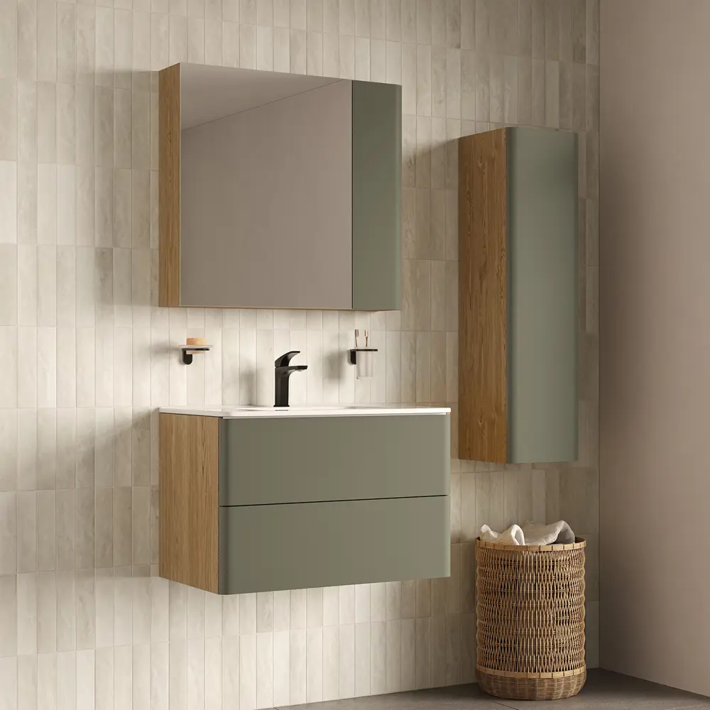 Корпус тумбы подвесной Iddis Lahta LAH80V0i95 50x78.4x43.3 см цвет дуб светлый STLM-2044402 - Вид №5