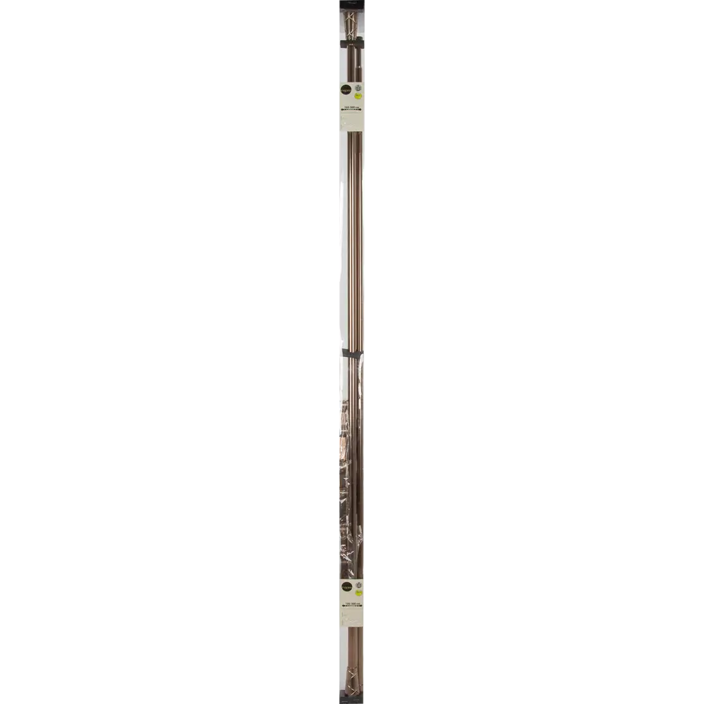 Карниз раздвижной двухрядный Inspire 160-300 см наконечник трапеция цвет коньячный STLM-2064409 - Вид №4