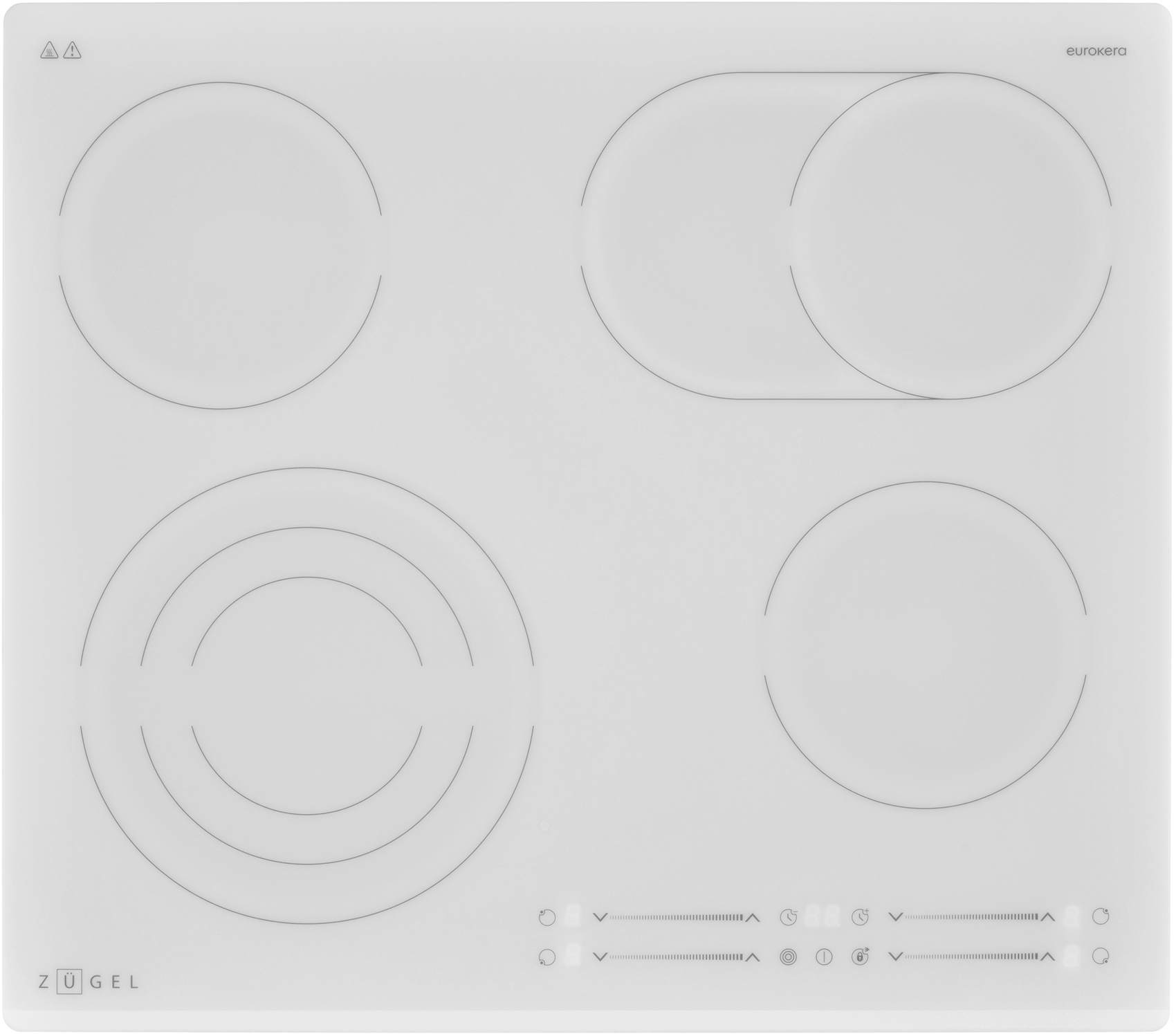 5361933 Электрическая варочная поверхность ZUGEL ZEH603W STDN-0117932 - Вид №5