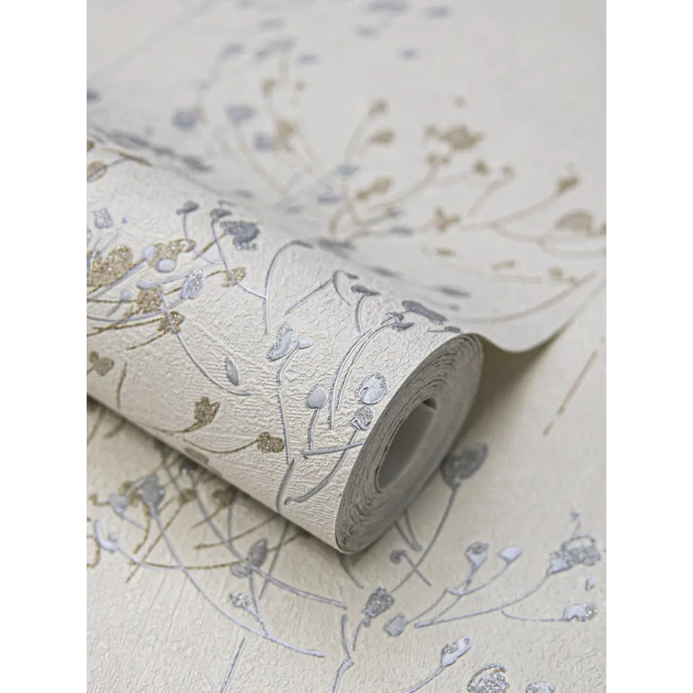 Обои флизелиновые Wallsecret Divina бежевые 1.06 м 8973-21 STLM-2077937 - Вид №2