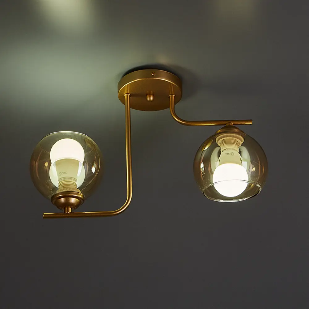 Люстра подвесная 1134/2 2 лампы цвет золотой Escada STLM-2019441 - Вид №1