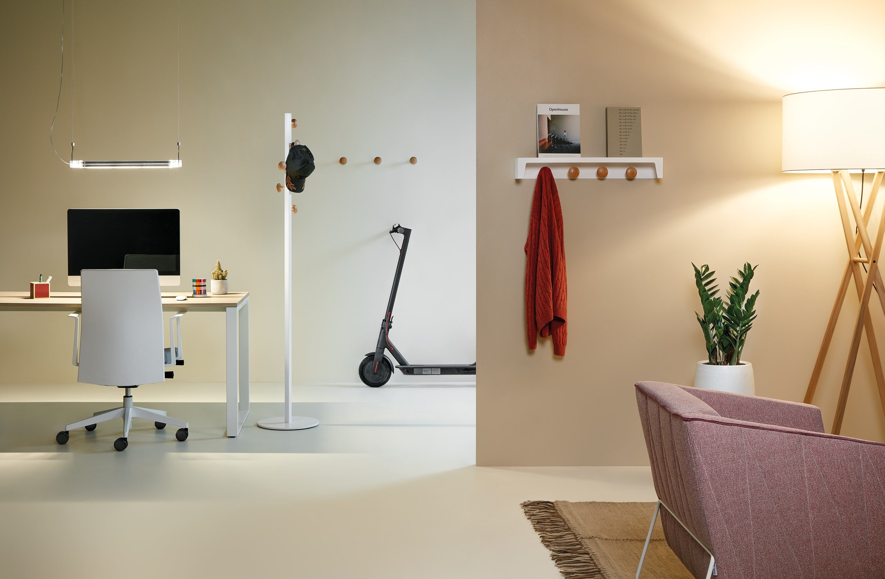 Деревянная настенная вешалка Made Design BERGAMO ARCH-00023605 - Вид №1