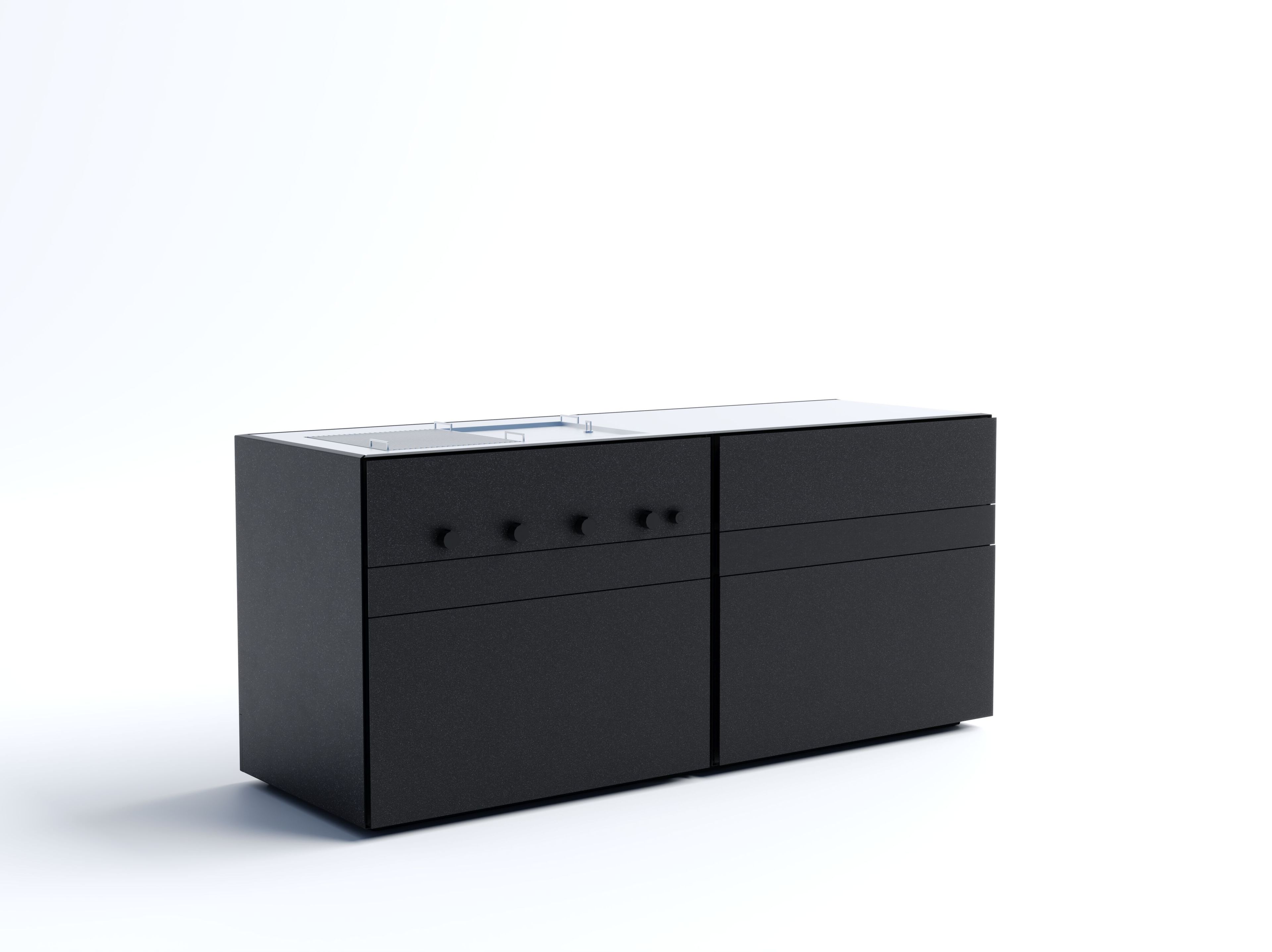 Модульная наружная кухонная система Steininger Rock Air ARCH-00113852 - Вид №2