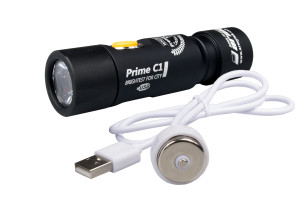 16022344 Фонарь Prime C1 Magnet USB XP-L Теплый F05601SW Armytek