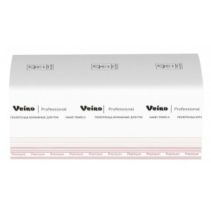 KV306 Veiro Бумажные полотенца листовые Veiro Professional Premium KV306 H3 20 пачек по 200 листов