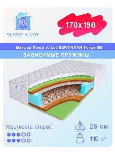 91124177 Матрас Bertrann Torpe BS 170x190 см зависимый пружинный блок STLM-0493918 SLEEP A LOT