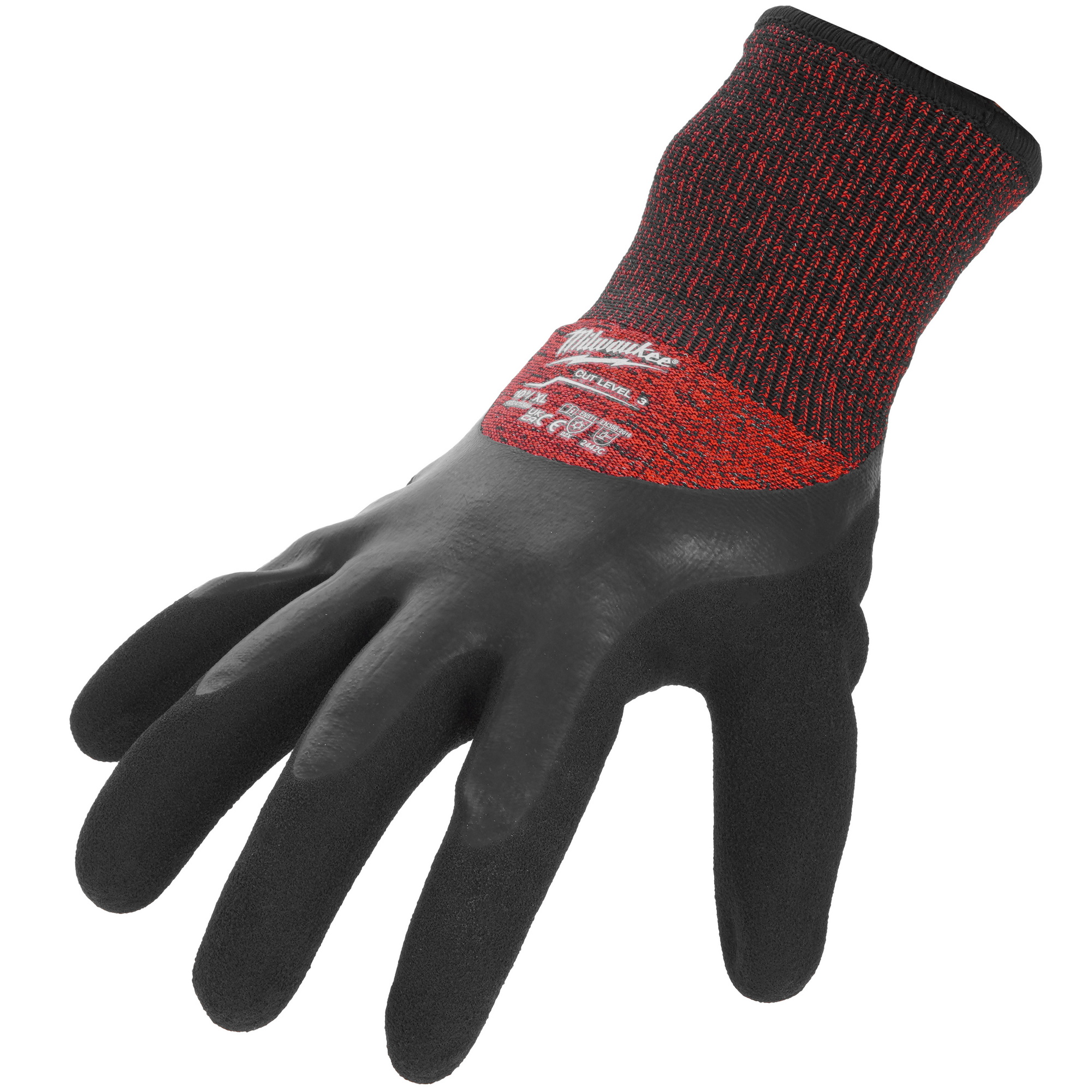 Перчатки трикотажные Milwaukee Winter Cut level 3/C 10/XL 5631834 STDN-0126789 - Вид №2