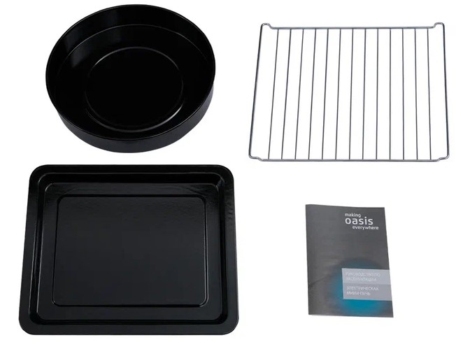 9146415 Мини-печь Oasis M-S38R красный STDN-0015223 - Вид №8