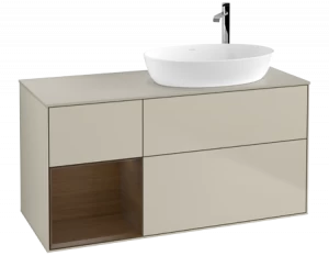 Villeroy&Boch Тумба под раковину Прямоугольная версия F923GNHH Finion Sand Matt Lacquer