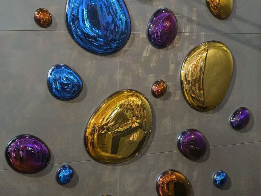 Декоративный предмет стеклянной стены PlusObject капли ARCH-00018424