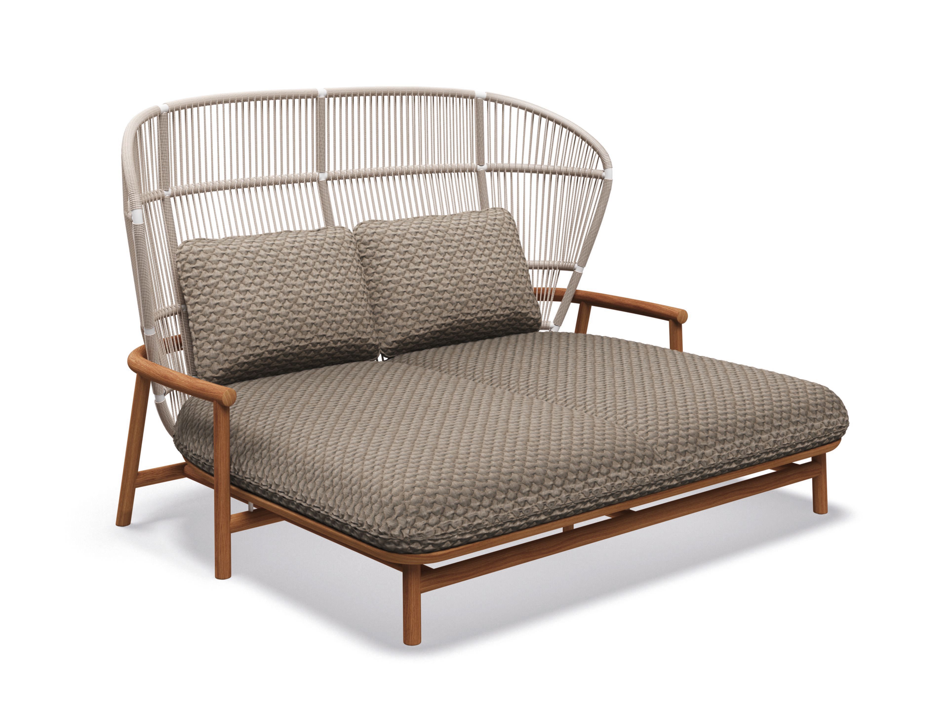 Садовая кровать из ткани и веревки Gloster папоротник ARCH-00056431