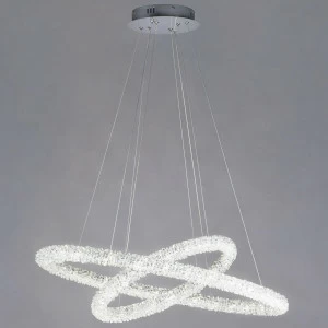 Подвесной светодиодный светильник Bogates Pandora 417/2 Strotskis BOGATES ДИЗАЙНЕРСКИЕ, PANDORA 200146 Хром