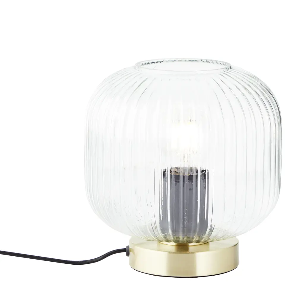 Настольная лампа Inspire «Dipsy» MAX60WH21 цвет прозрачный STLM-2202397 - Вид №4