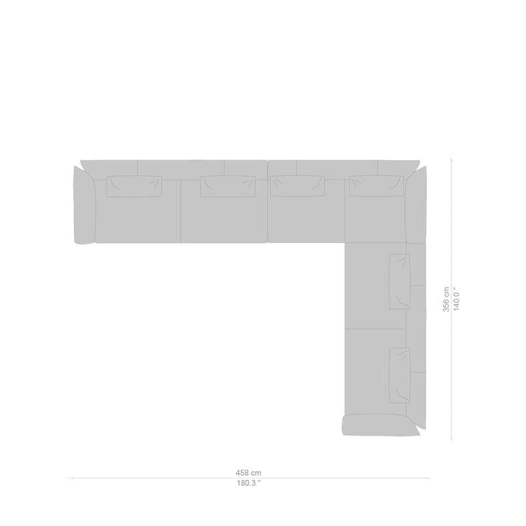 Съемный диван из ткани CASSINA Sengu ARCH-00093815 - Вид №37