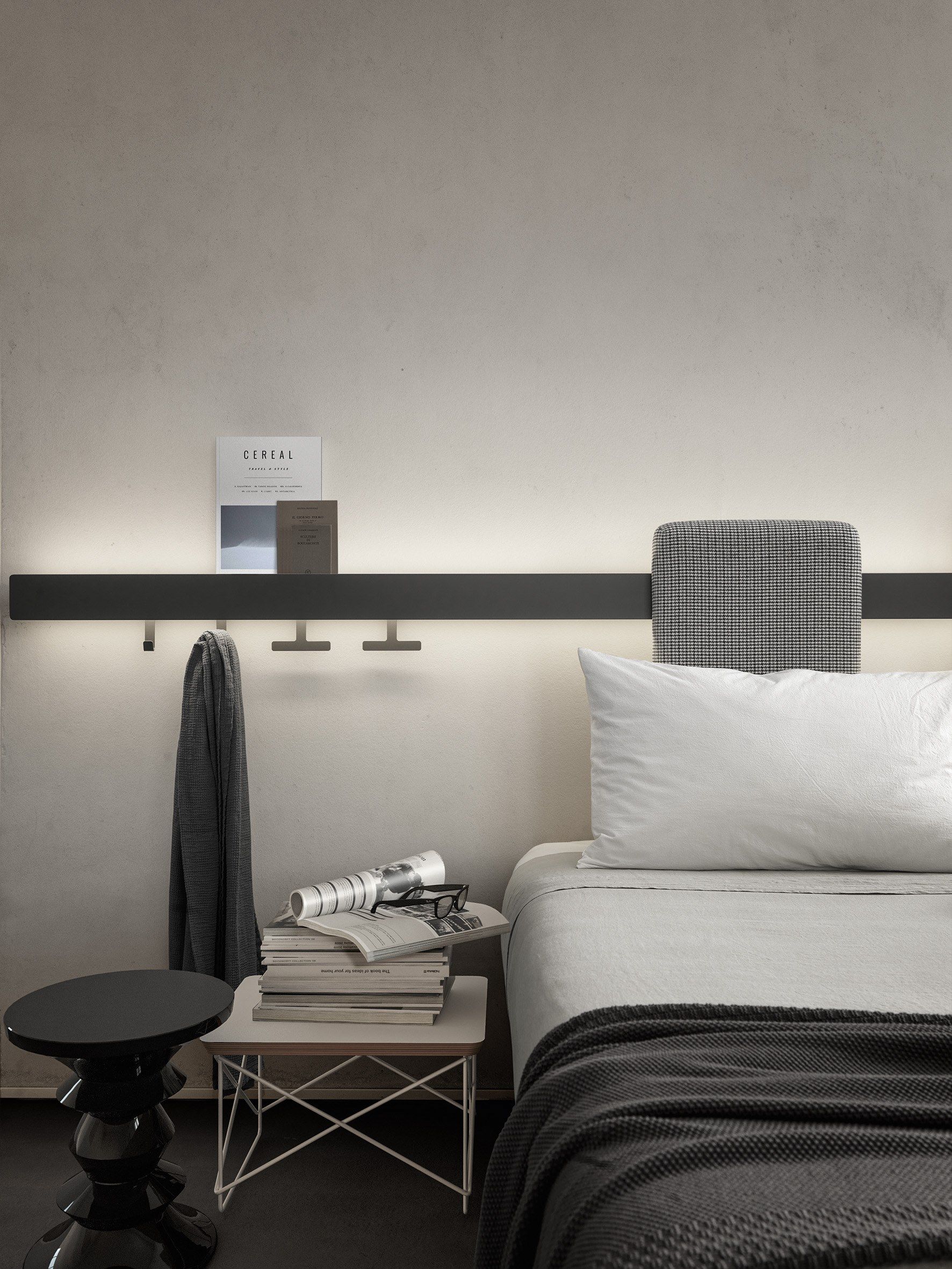 Двуспальная кровать со встроенным освещением Caccaro Groove ARCH-00141682 - Вид №2