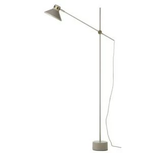 Лампа напольная MR, D19 см, серо-коричневая матовая