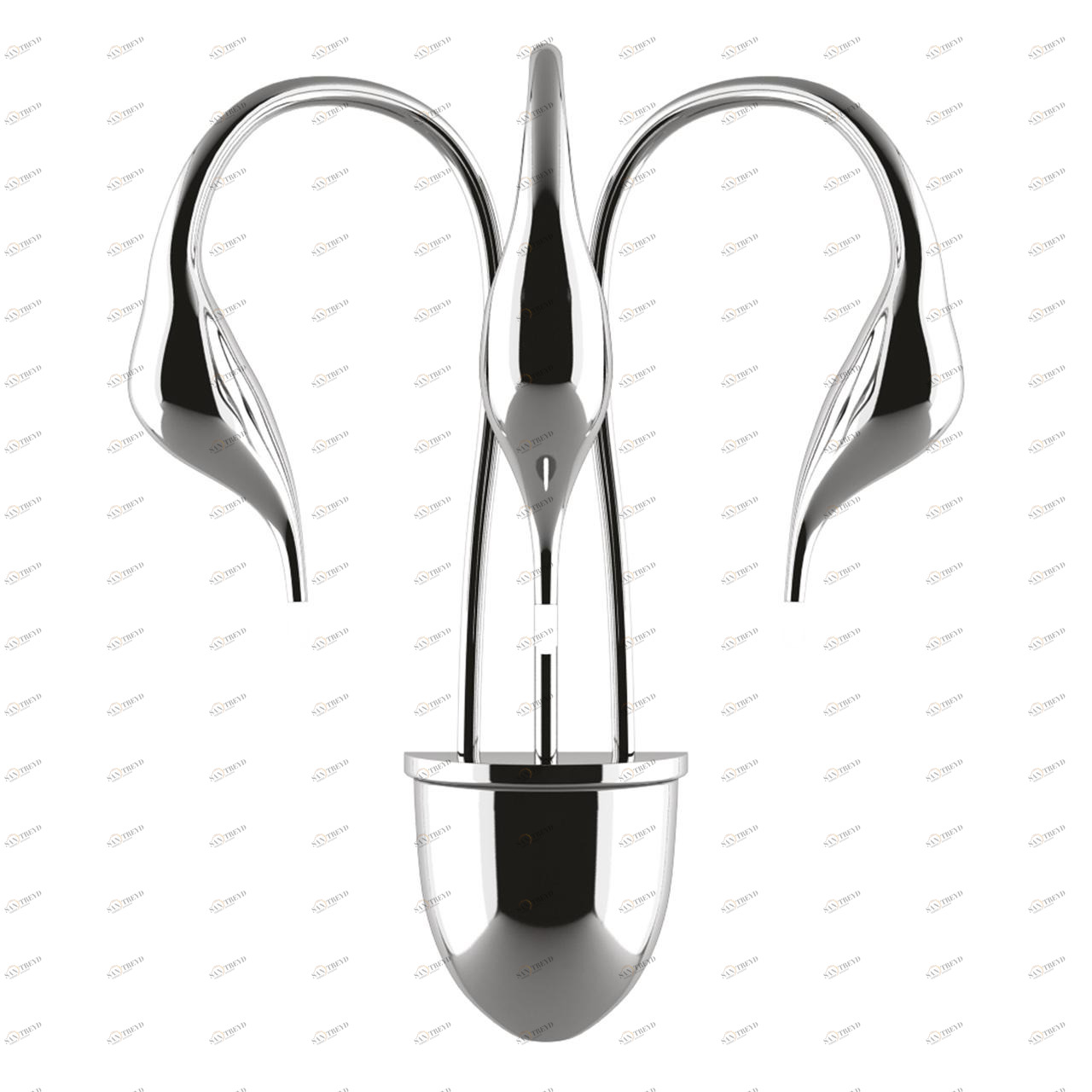 Бра Lightstar Cigno Collo Ch 751634 LIGHTSTAR ОРИГИНАЛЬНЫЕ, ФЛОРИСТИКА 079280 Хром 