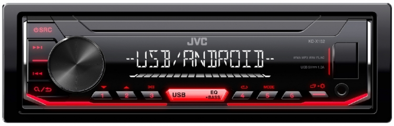 5095175 Автопроигрыватель JVC KD-X152M STDN-0041680 - Вид №4