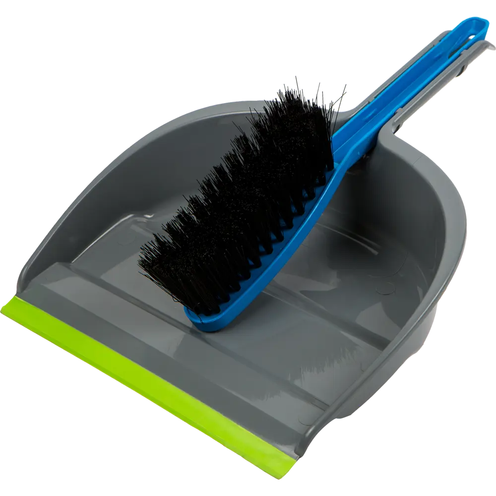 Совок с щёткой пластик ELFE STLM-2053131