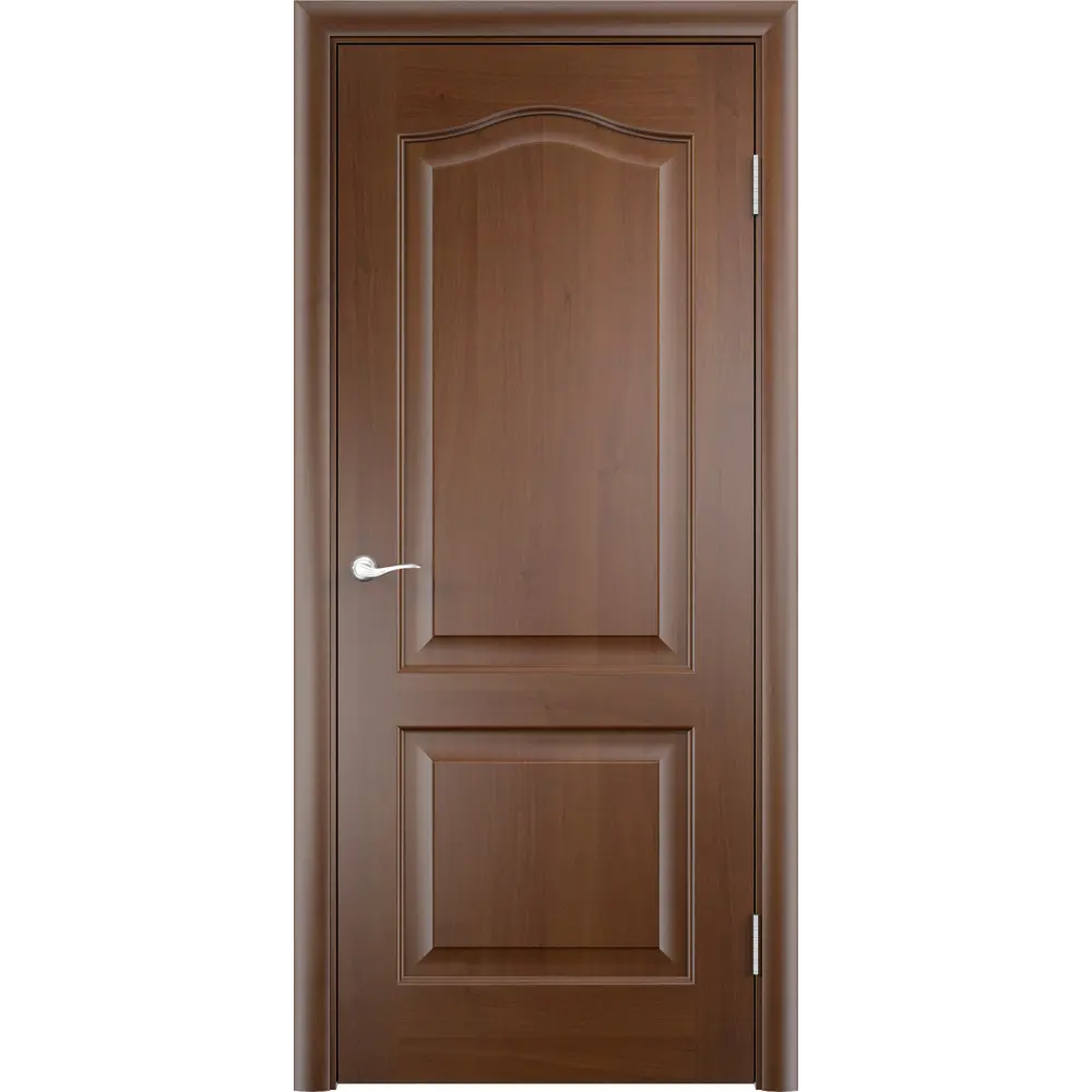 Дверь межкомнатная глухая Антик 70x200 см, ПВХ, цвет дуб коньяк VERDA STLM-2024836