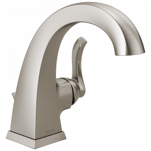 15741LF-SP Смеситель Centerset с одной ручкой Delta Faucet Everly Матовый никель Spotshield