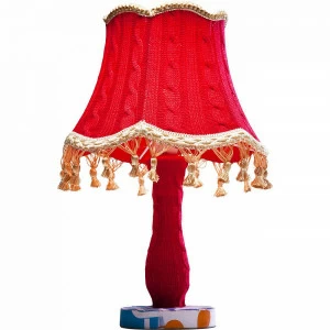 Лампа настольная Knitted Красная 35062 KARE КЛАССИЧЕСКИЕ 325387 Красный;яркие