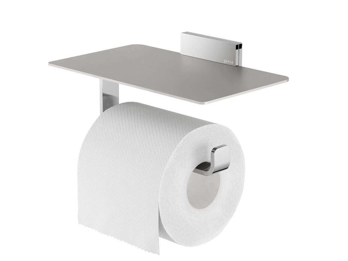 Держатель рулона из нержавеющей стали с полкой Geesa Craft ARCH-00067972