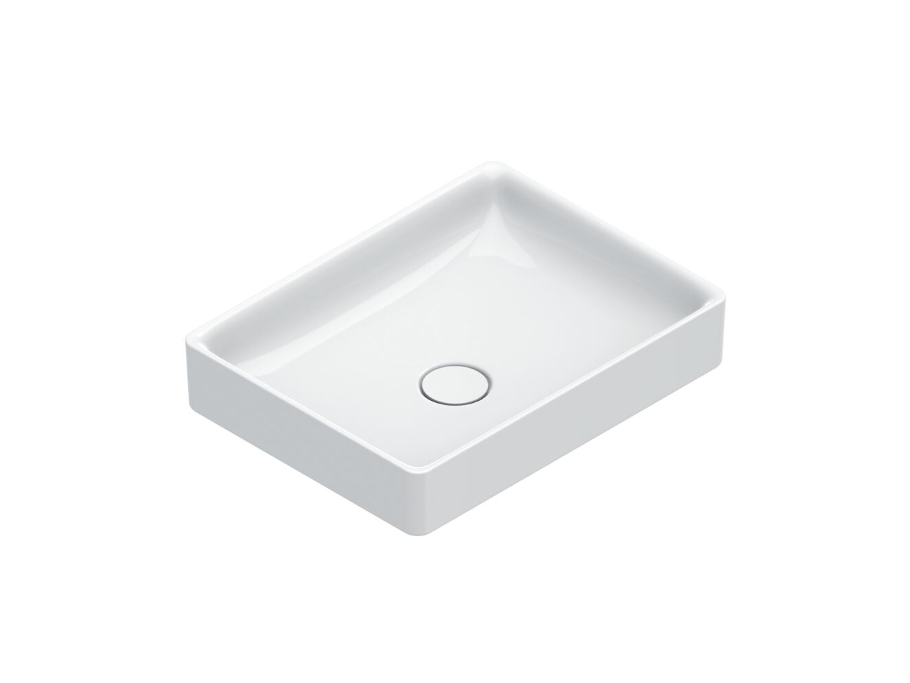 Прямоугольная раковина с одной столешницей CERAMICA CATALANO ARCH-00104941 - Вид №1