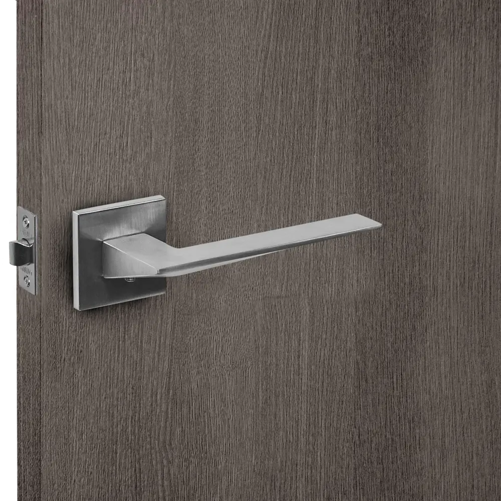 Дверные ручки PUNTO Ilusion для межкомнатных дверей в матовом хроме 85203185 STLM-0059846 - Вид №5