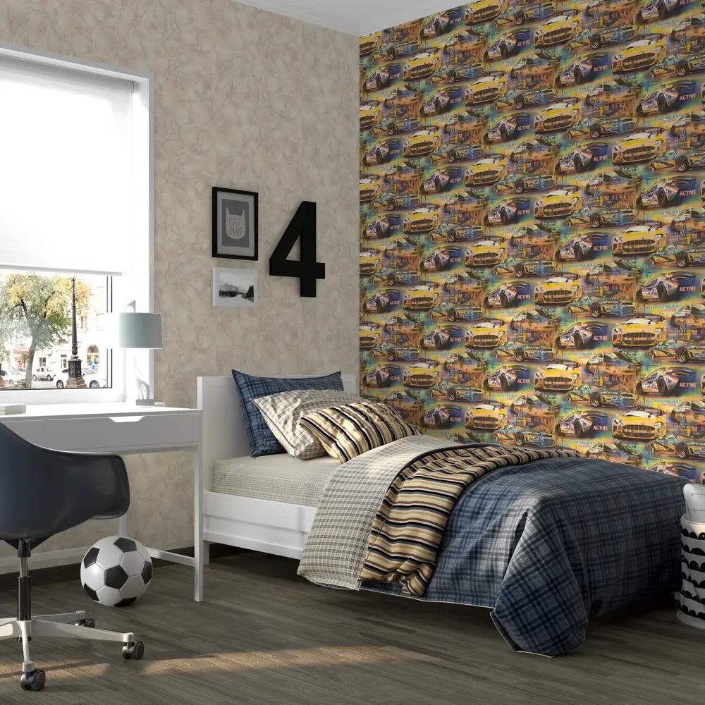 Обои флизелиновые Family Energies бежевые 1.06 м FM71729-24 PALITRA FAMILY STLM-2209335 - Вид №3