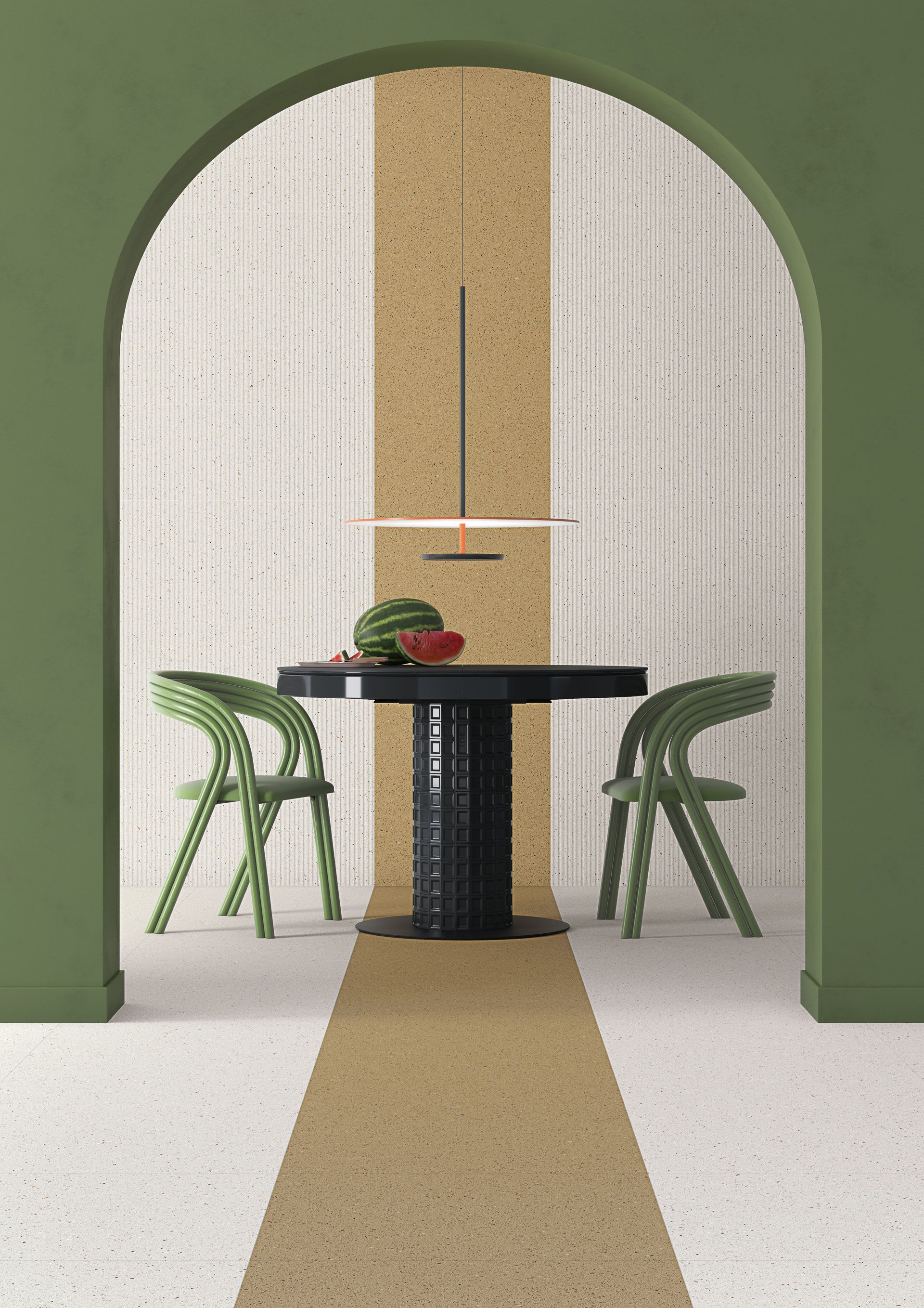 Белая паста керамическое покрытие VIVES Micra ARCH-00030011 - Вид №4